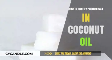 Spotting Paraffin Wax Contamination in Coconut Oil: A Simple Guide