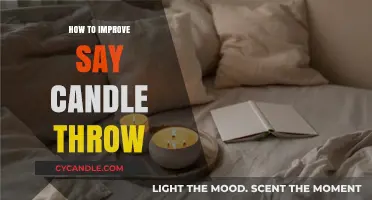 Enhancing Your Scented Candles: Maximizing the Fragrance Throw