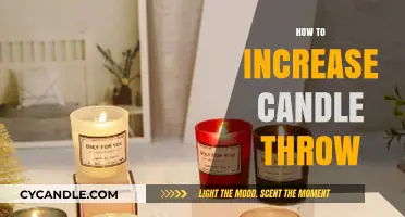 Enhancing Your Candle's Scent: Tips for a Stronger Throw
