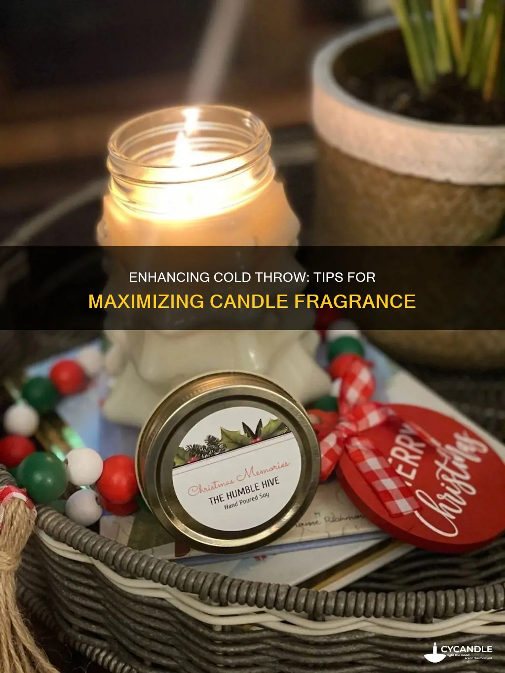 how to increase cold throw in candles