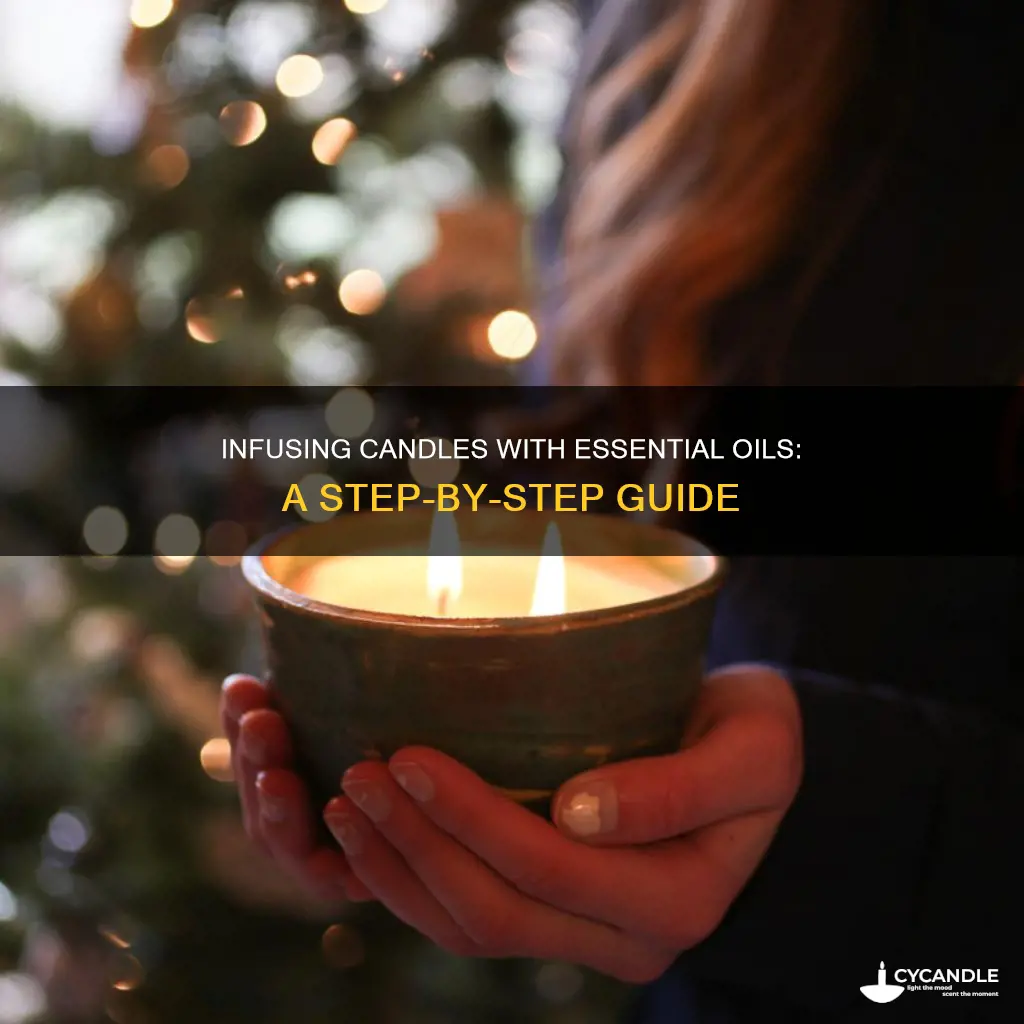 how to infuse candles with essential oils