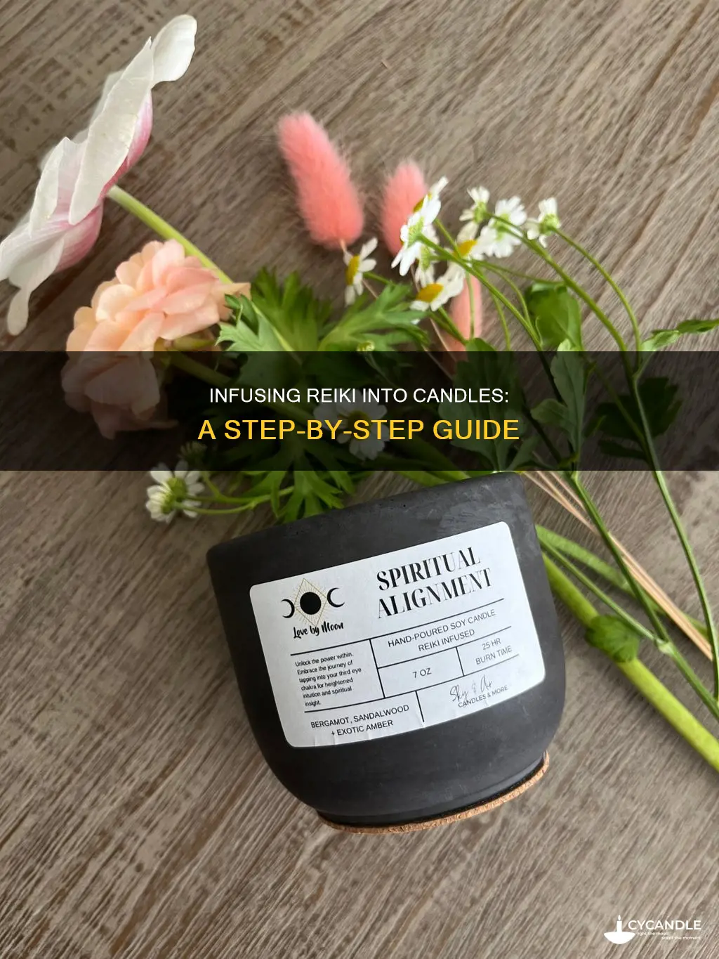how to infused reiki into candles