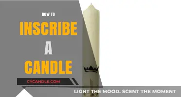 Inscribing Candles: A Beginner's Guide to Candle Magic