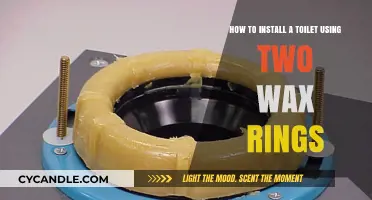Mastering the Art of Toilet Installation: The Double Wax Ring Technique