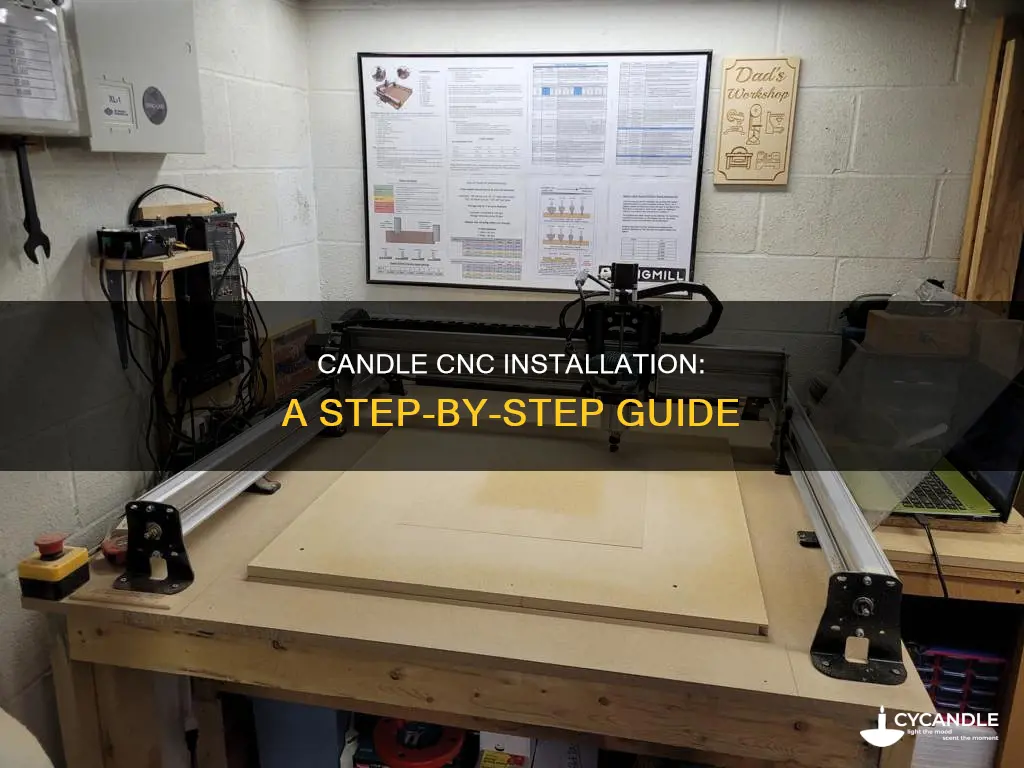 how to install candle cnc
