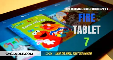 Kindle Candle App: Install on Fire Tablet 7
