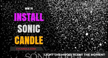 Sonic Candle Setup Simplified: Easy Installation Guide
