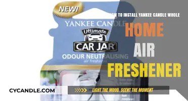 Effortless Yankee Candle Whole Home Air Freshener Installation Guide