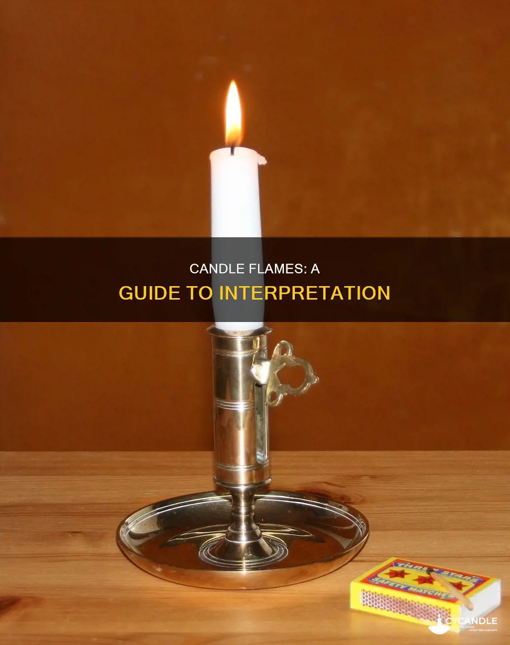 how to interpret candle flames