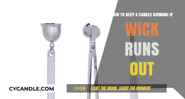 Extend Candle Life: Creative Solutions for Short or Missing Wicks