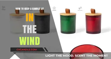Keeping Candles Lit: Wind-Resistant Techniques