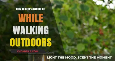 Keep Your Candle Lit: Tips for Windy Walks