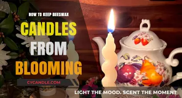 Preventing Beeswax Candles from Blooming: A Simple Guide
