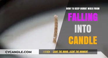Prevent Burnt Wick Mess: Tips to Keep It Upright in Candles