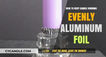 Evenly Burning Candles: Aluminum Foil Hacks for Perfect Wax Melt