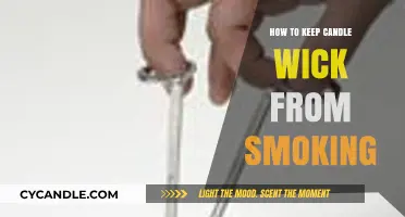 Prevent Smoky Candles: Tips to Keep Your Wick Clean and Burning Bright
