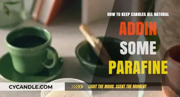 Natural Candles: Adding Paraffin, Keeping It Pure