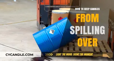 Preventing Candle Spills: Tips for a Safe, Clean Burn