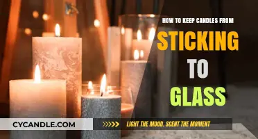 Preventing Candles from Sticking to Glass: Easy Solutions