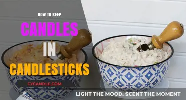 Candle Care: Keeping Candles in Candlesticks