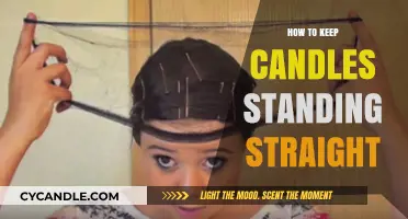 Wax Lighting: Tricks for Keeping Candles Upright
