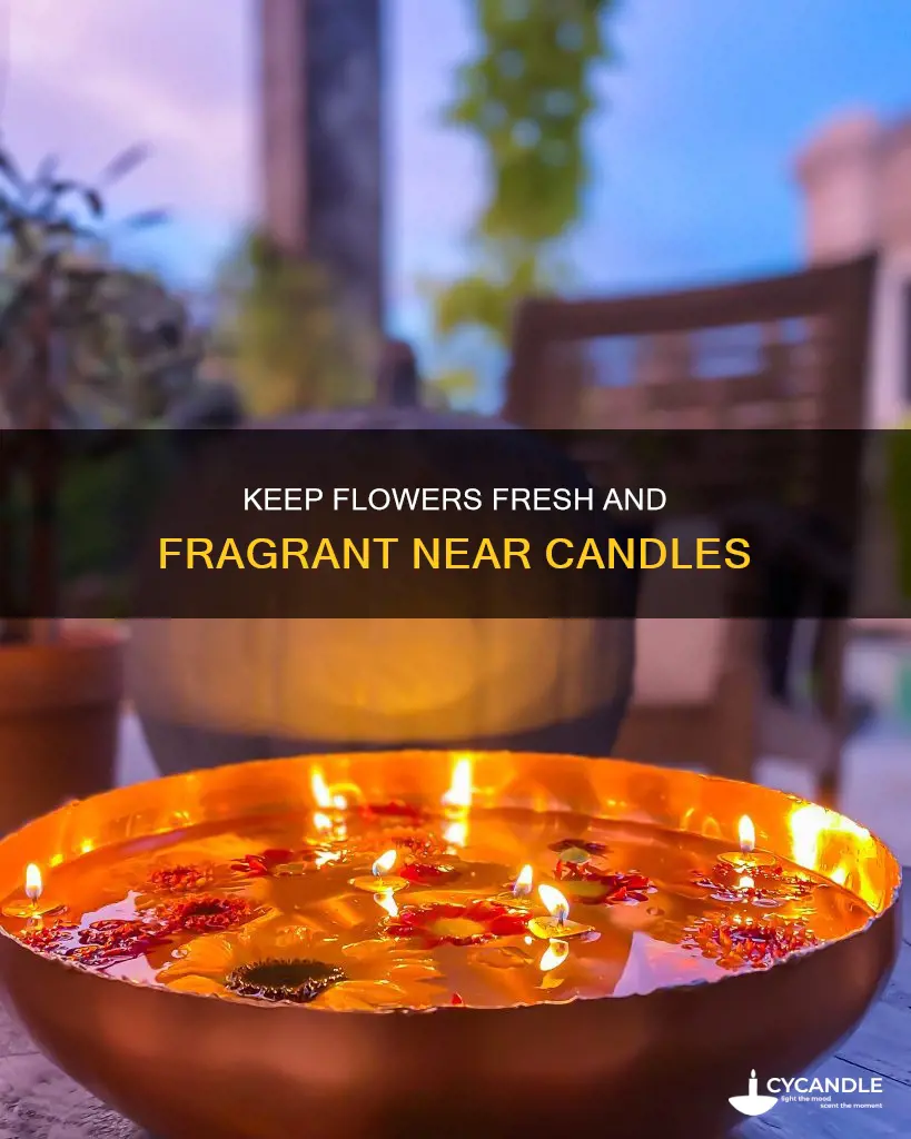 how to keep flowers alive around candles