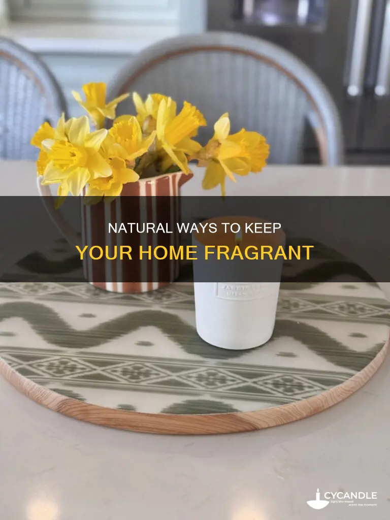 how to keep house smelling good without candles