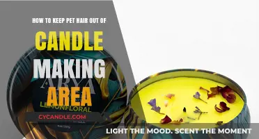 Keep Pet Hair Away from Your Candle-Making Space