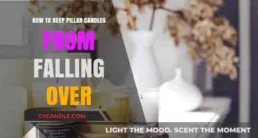 Preventing Pillar Candles from Falling: Simple Tricks and Tips