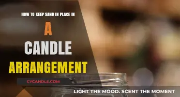 Sand and Candles: Keep Sand in Place