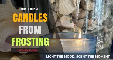 Preventing Frosting: Tips for Maintaining Soy Candles' Pristine Appearance