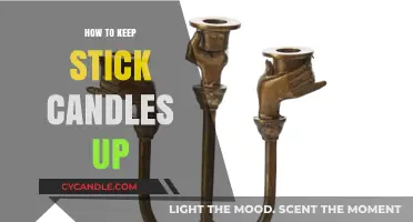Stick Candles: Keep Them Upright and Displayed