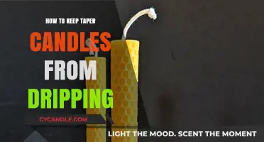 Preventing Taper Candles from Dripping: Quick Tips