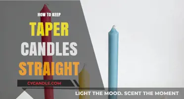 Keep Taper Candles Straight: Quick and Easy Tricks