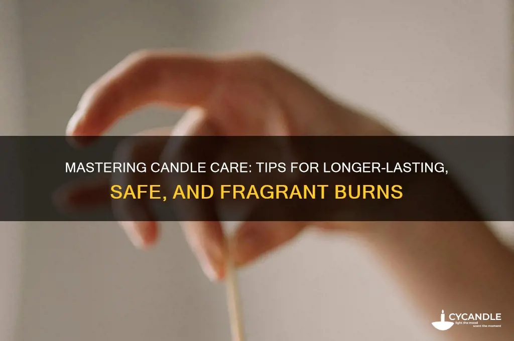 how to keep using candle