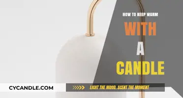 Stay Cozy: Using Candles to Keep Warm
