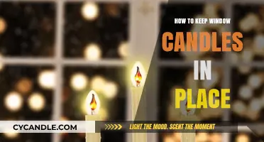 Firmly Fixing Window Candles: Keep Them in Place