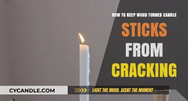 Preventing Cracks: Wood-Turned Candlesticks Care Guide