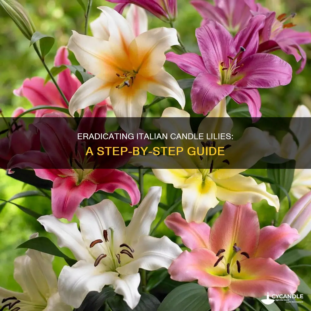 how to kill italian candle lilies