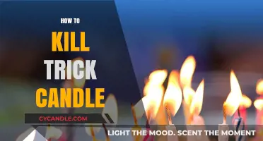 Blow, Pinch, Dunk: Killing the Trick Candle
