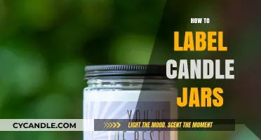 Creative Candle Jar Labeling: Tips and Tricks