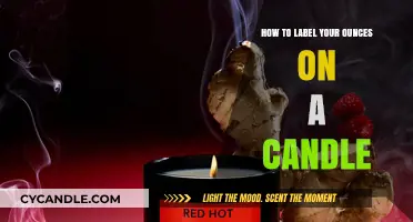 Candle Ounces: Labeling for Success