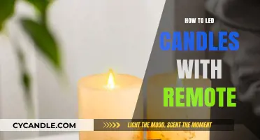 LED Candles: Remote Control Lighting for Your Home