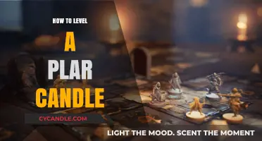 The Art of Leveling a Pillar Candle