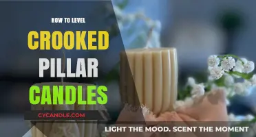 Straighten Your Pillar Candles: Easy Tricks to Level Wax