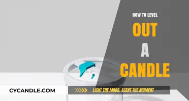 Wax Tricks: Leveling Out a Candle