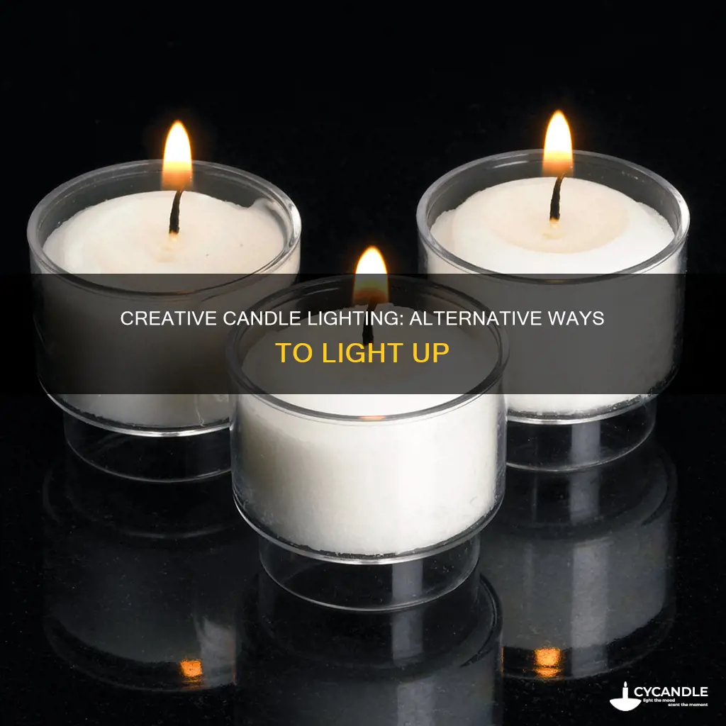how to lifht a candle withoit a match