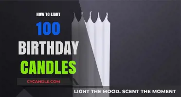 Mastering the Art of Lighting 100 Birthday Candles Effortlessly