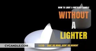 Creative Ways to Light Birthday Candles Without a Lighter