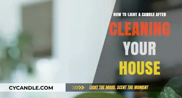 Fresh Space, Warm Glow: Lighting Candles Post-Cleaning for Cozy Vibes